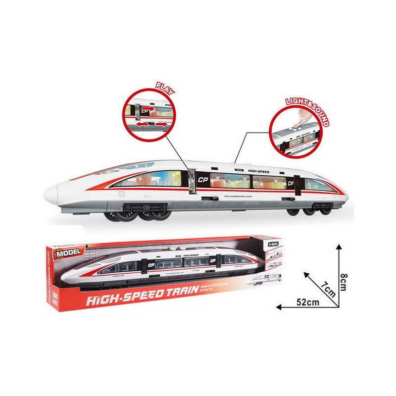 Pociąg Hi-SPEED światło dźwięk 14538 11868
