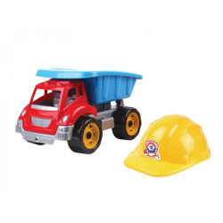 Pojazd+kask Maluch-Budowlaniec 1 TEH3961 03961