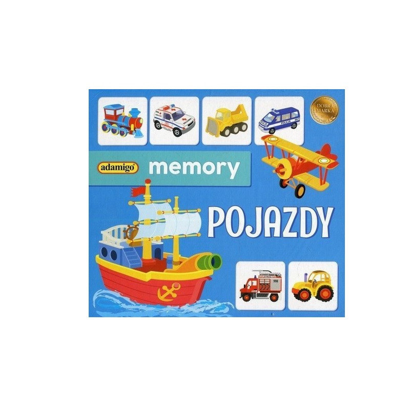 Pojazdy Gra memory Adamigo 07257