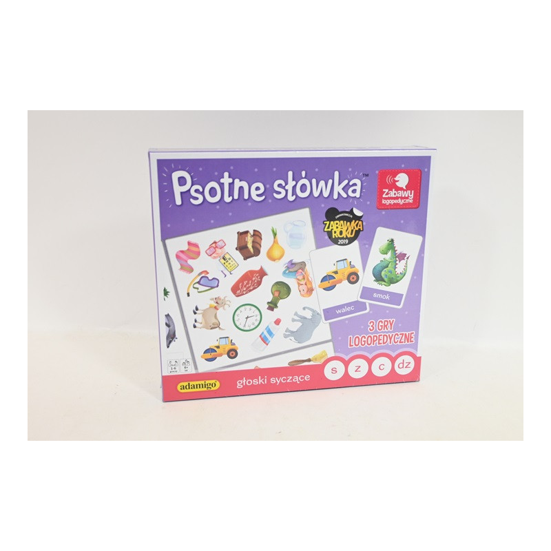 Psotne słówka - głoski syczące 07998