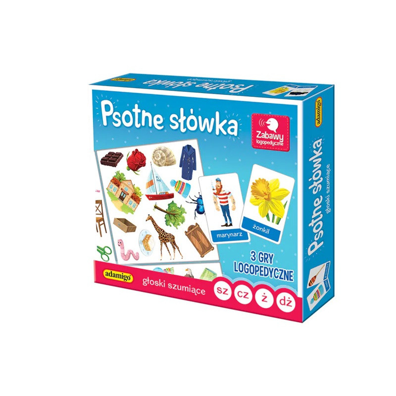 Psotne słówka - głoski szumiące 07295