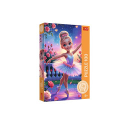 PUZZLE 100 Baletnica / Rodzina Treflików 16538