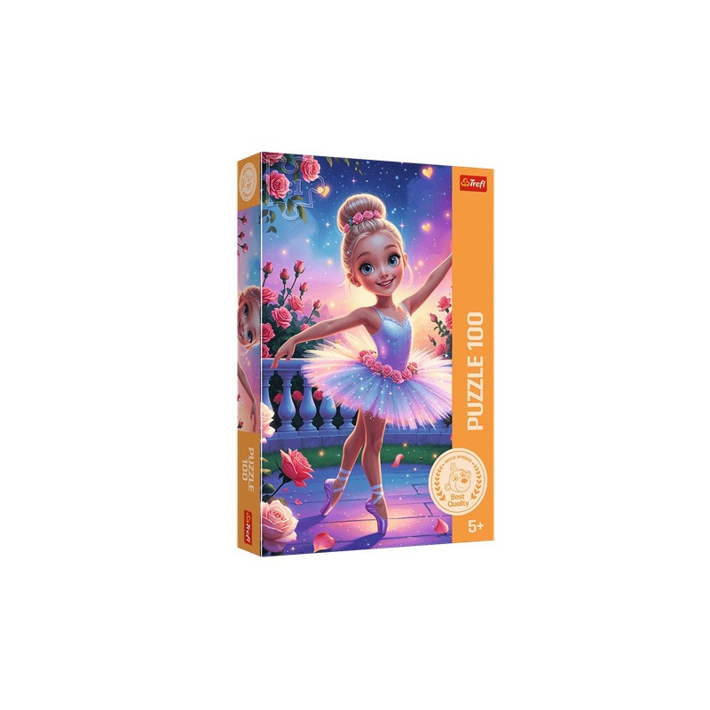 PUZZLE 100 Baletnica / Rodzina Treflików 16538