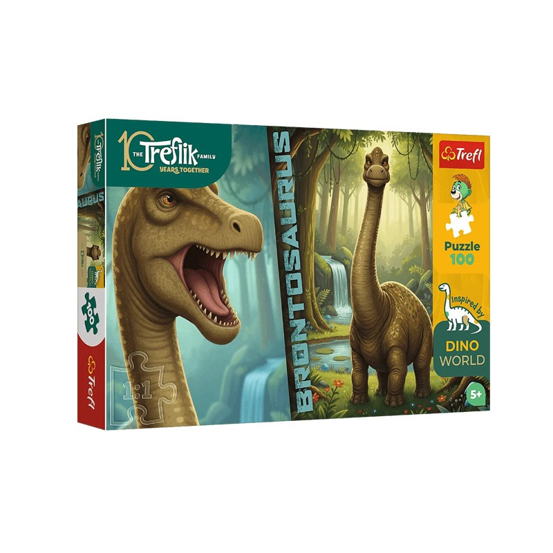 PUZZLE 100 InspiredByDinoWorld Brontosaurus 16583