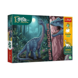 PUZZLE 100 InspiredByDinoWorld Diplodocus 16579