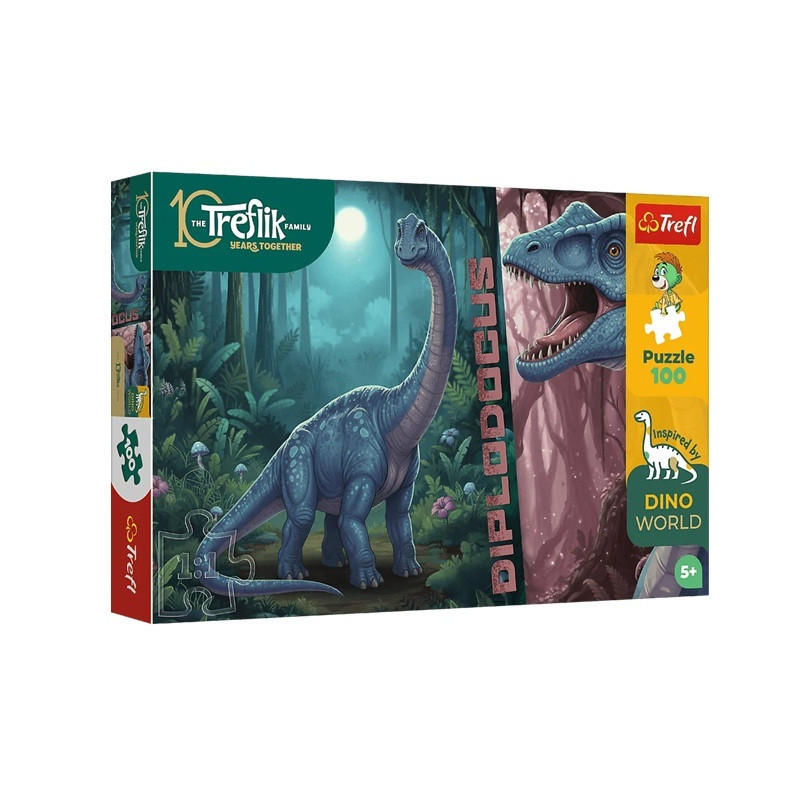 PUZZLE 100 InspiredByDinoWorld Diplodocus 16579