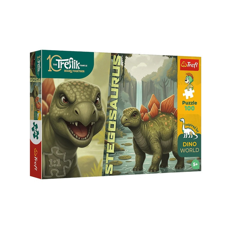 PUZZLE 100 InspiredByDinoWorld Stegosaurus 16581