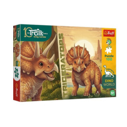 PUZZLE 100 InspiredByDinoWorld Triceratops 16580