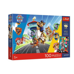 PUZZLE 100 PremPlus Kids Psia przygoda 16550