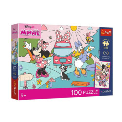PUZZLE 100 UFT PremPlus Kids Różowa przygoda 16568