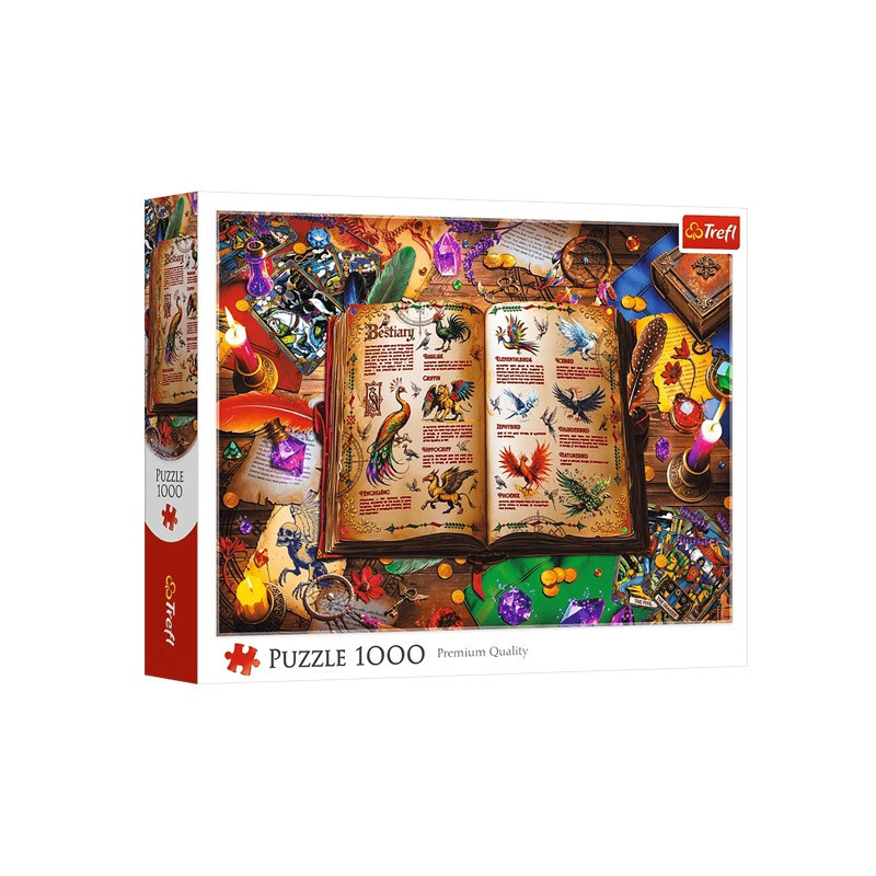 PUZZLE 1000 Atlas fantastycznych ptaków 10980