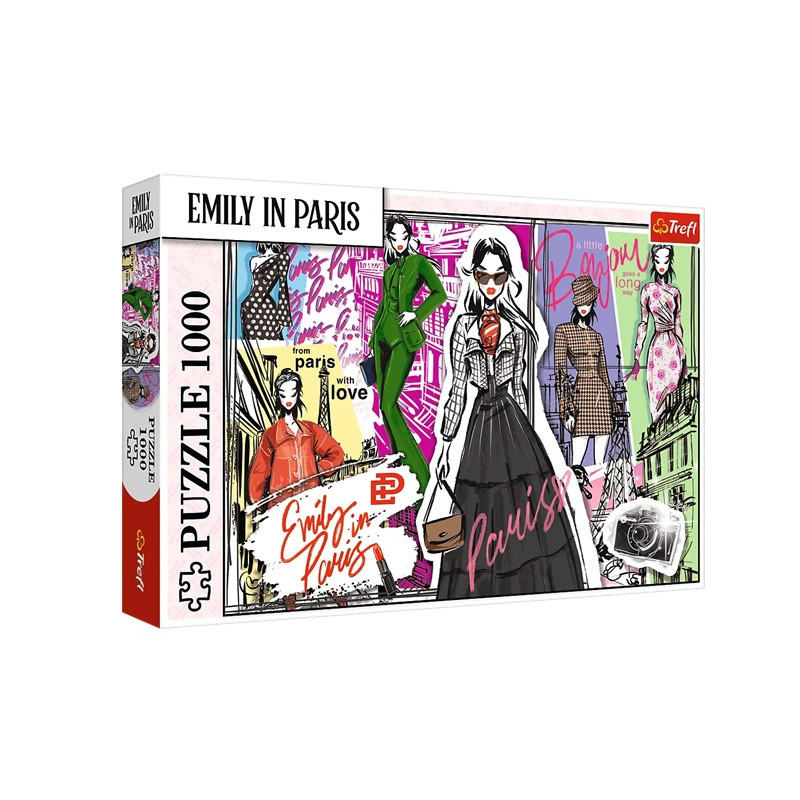 PUZZLE 1000 Emily w Paryżu Modowe Inspiracje 10967