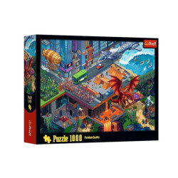 PUZZLE 1000 Miasto Pixel 10986