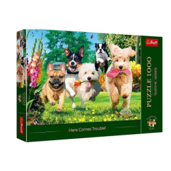 PUZZLE 1000 PremPl TeaTime Nadchodzą kłopoty 10800