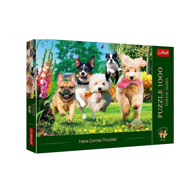 PUZZLE 1000 PremPl TeaTime Nadchodzą kłopoty 10800