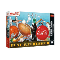 PUZZLE 1000 PremPlus Coca-Cola Chwila orzeźw.12101