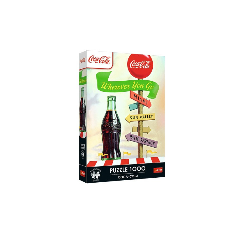PUZZLE 1000 PremPlus CocaCola:Gdziekolw.zmi.12098