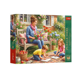 PUZZLE 1000 PremPlus DzieńMatki Rodzina w o..12144