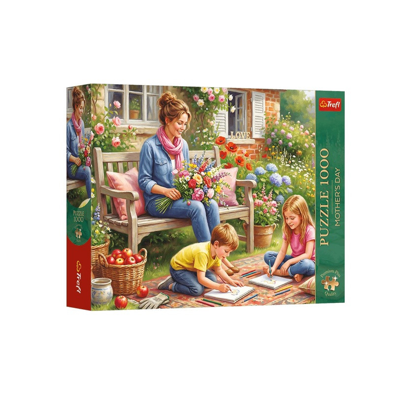 PUZZLE 1000 PremPlus DzieńMatki Rodzina w o..12144