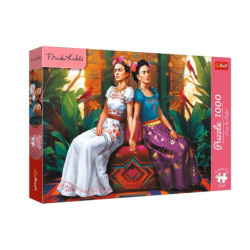 PUZZLE 1000 PremPlus FridaKahlo Dwa oblicza 12095