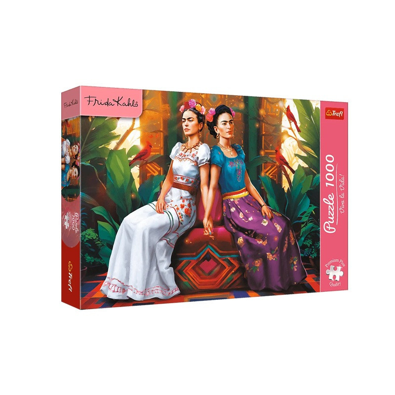 PUZZLE 1000 PremPlus FridaKahlo Dwa oblicza 12095