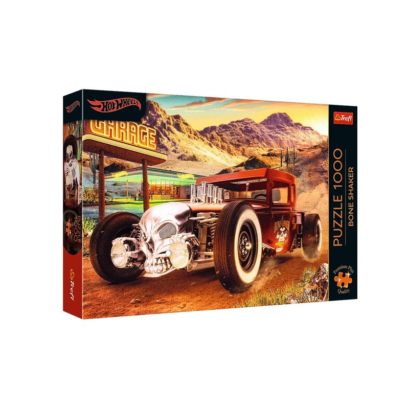 PUZZLE 1000 PremPlus Hot Wheels: Bone Shaker 12091