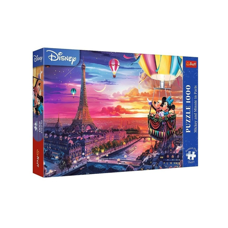 PUZZLE 1000 PremPlus Mickey_Minnie w Paryżu 10917
