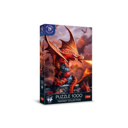PUZZLE 1000 PremPlus Ognisty smok 10900