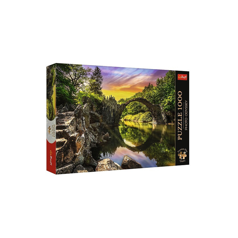 PUZZLE 1000 PremPlus PhotoOdyss Most Rakotza 10811