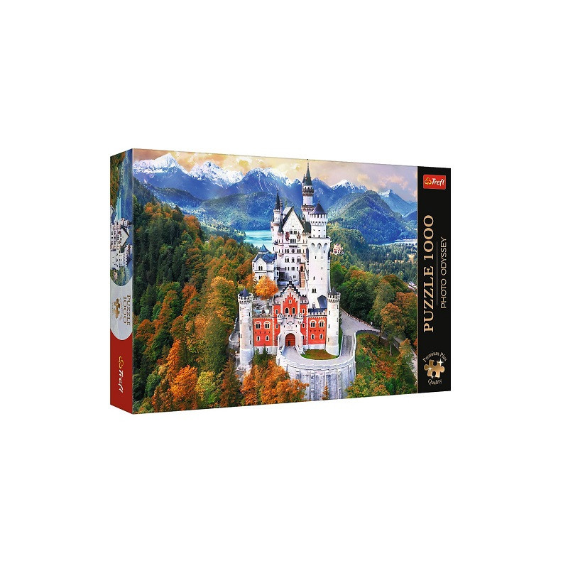 PUZZLE 1000 PremPlus PhotoOdyss Neuschwans...10813