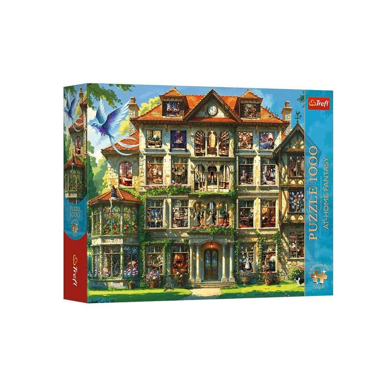 PUZZLE 1000 PremPlus Rezydencja pełna sekr..12134