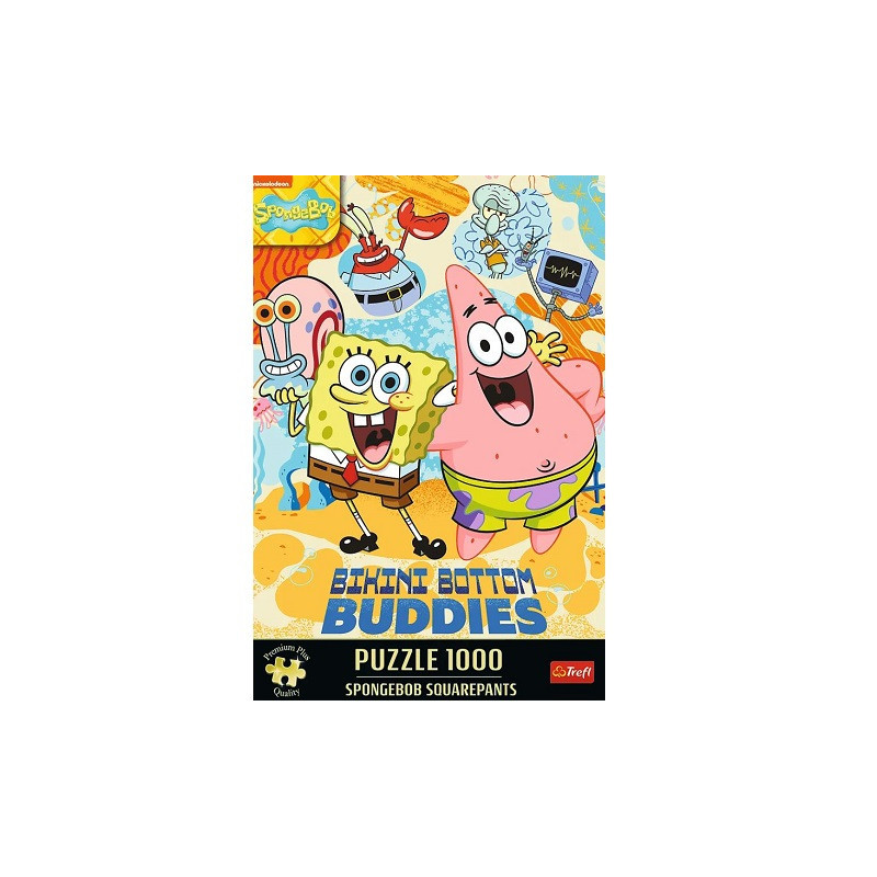PUZZLE 1000 PremPlus SpongeBob Kanciasto 12081