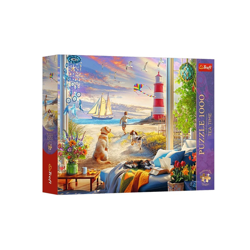 PUZZLE 1000 PremPlus TeaTime Letnia bryza 12115