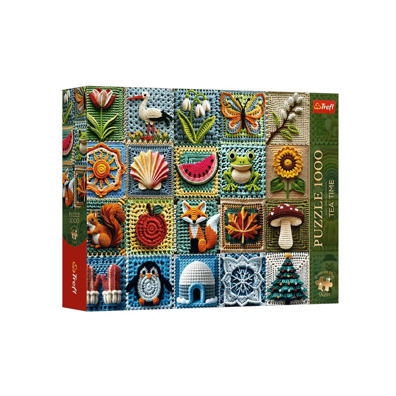PUZZLE 1000 PremPlus TeaTime Szydełkowanie...12116
