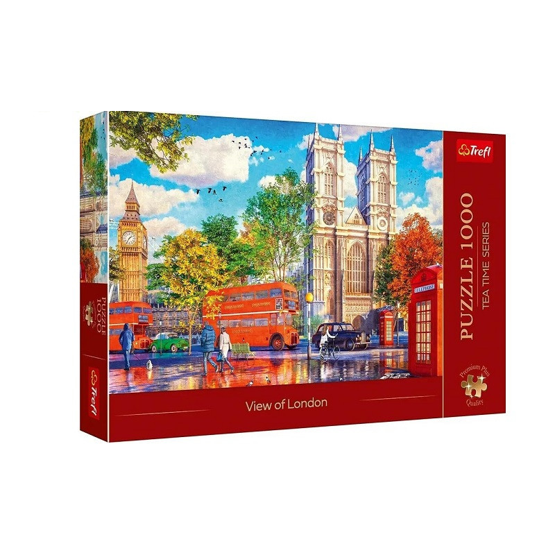 PUZZLE 1000 PremPlus TeaTime Widok na Londyn 10805