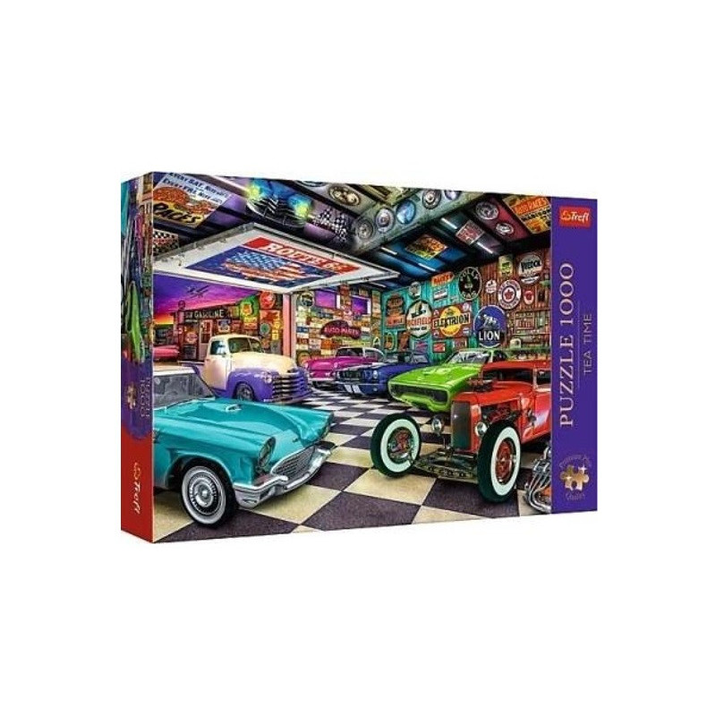 PUZZLE 1000 PremPlus TeaTime: Urocza chatka 10845