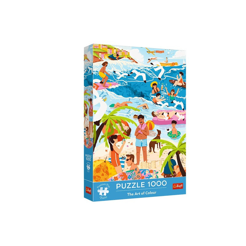 PUZZLE 1000 PremPlus W wakacyjnym ferworze 12065