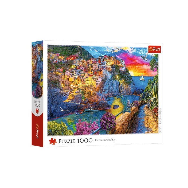 PUZZLE 1000 Wieczorny spacer po Cinque Terre 10982
