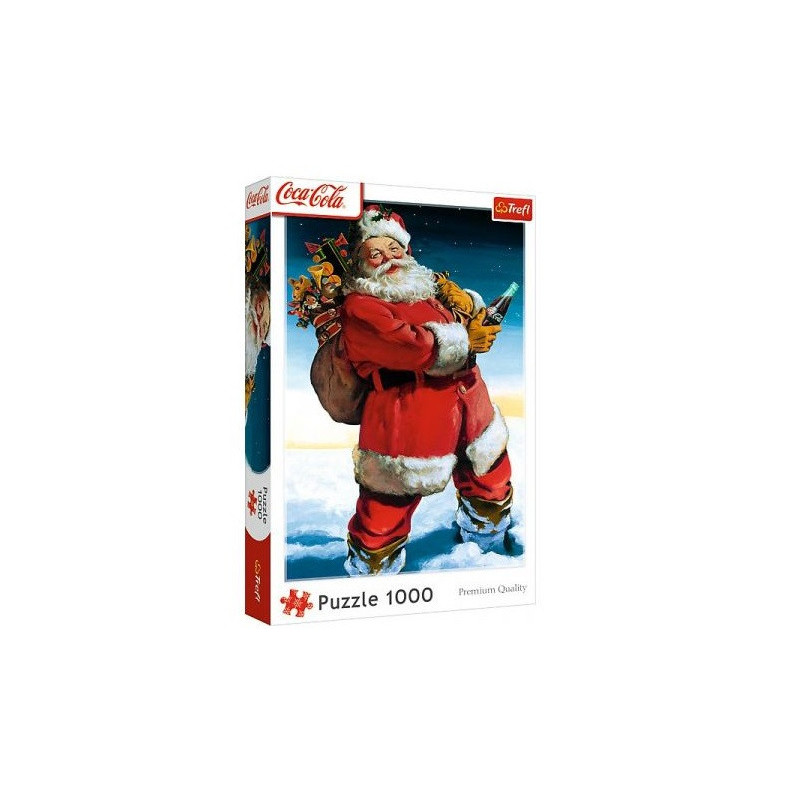 PUZZLE 1000 XMAS Coca-Cola Mikołaj na śniegu 10923