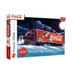 PUZZLE 1000 XMAS Coca-Cola Świąteczny truck 10941