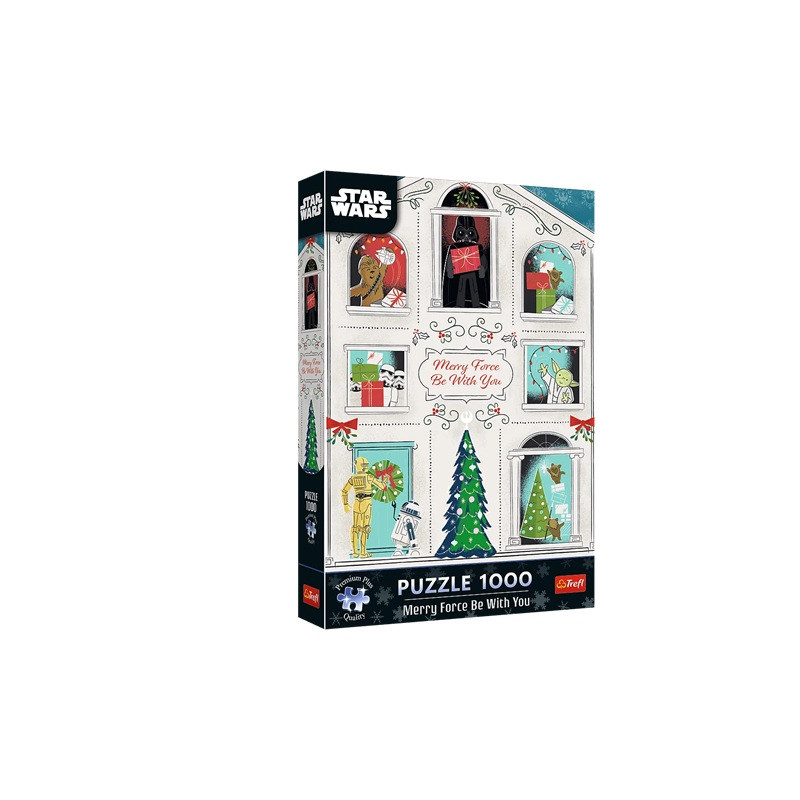PUZZLE 1000 XMAS PremPlus NiechMocŚwiątBędz..12087