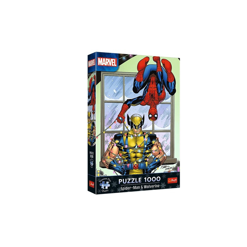 PUZZLE 1000 XMAS PremPlus Spiderman_Wolver..12088