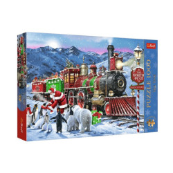PUZZLE 1000 XMAS PremPlus Świąteczny pociąg 12097