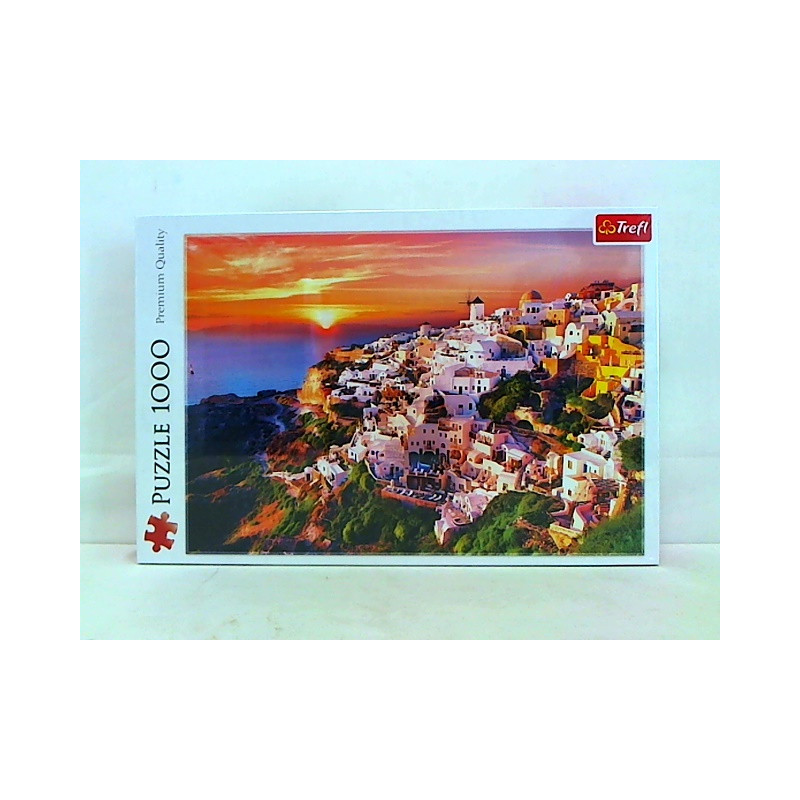 PUZZLE 1000 Zachód słońca nad Santorini 10435