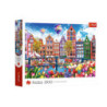 PUZZLE 1500 Kolorowy Amsterdam 26221