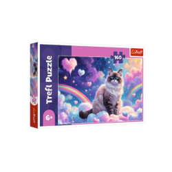 PUZZLE 160 Domowy kotek 13327