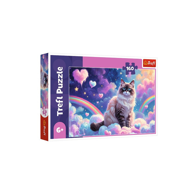 PUZZLE 160 Domowy kotek 13327