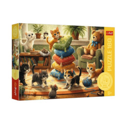 PUZZLE 160 Kocie psoty 15442