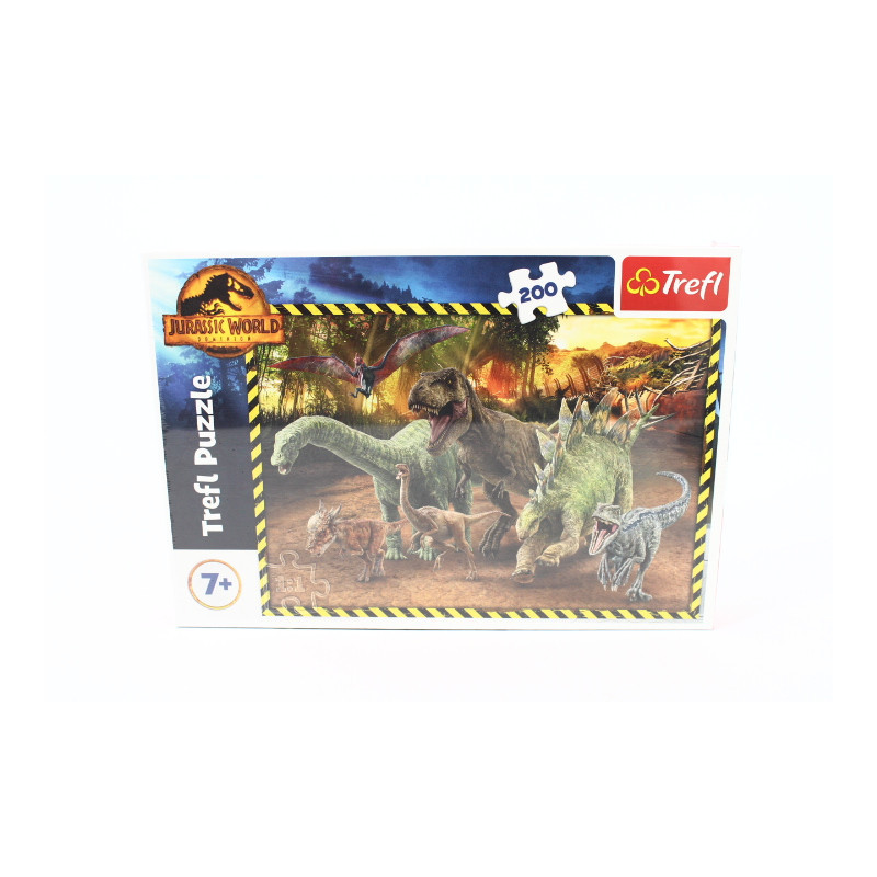 PUZZLE 200 Dinozaury z Parku Jurajskiego 13287