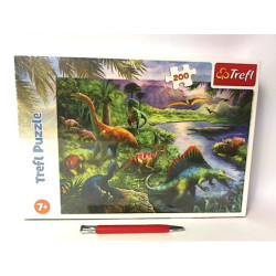 PUZZLE 200 Drapieżne dinozaury 13281